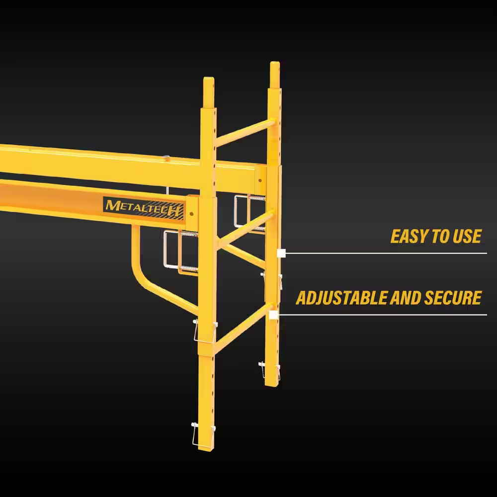 39 In. High Scaffolding Extension Platform with 1000 Lb. Capacity for 6 Ft. Bake