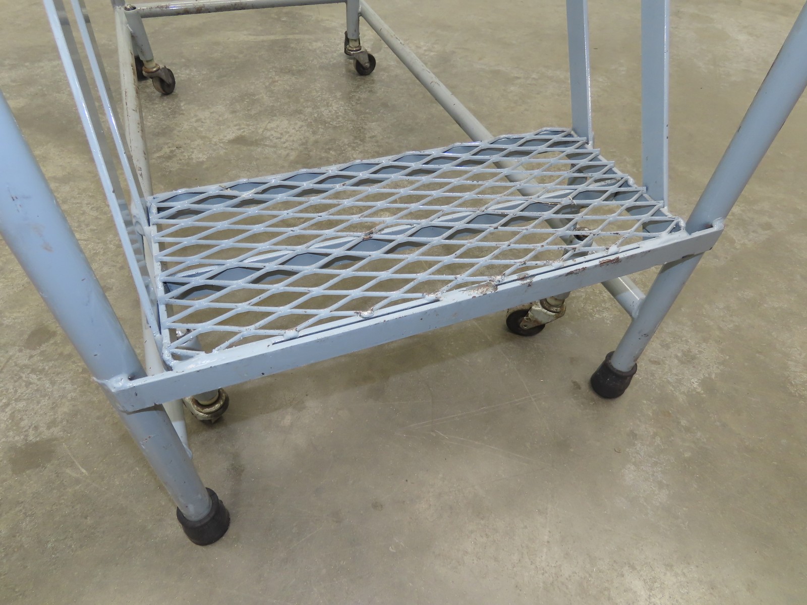 Cotterman Rolling Ladder Narrow Aisle 4 Step 24″ Platform 40″ Top Step