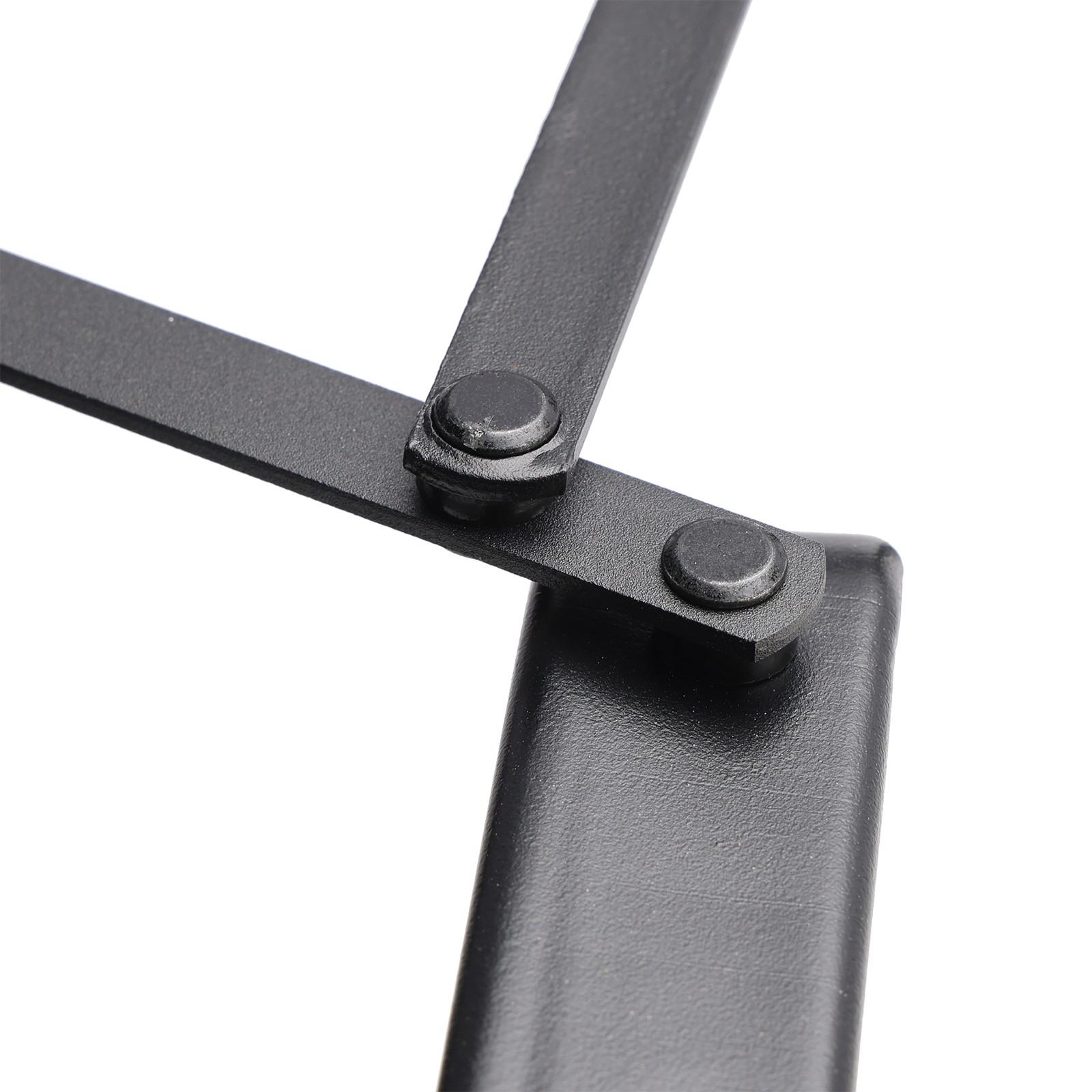 Stepladder, 2 Tiers, Foldable, Aluminum, Wide, Lightweight, Compact, Ladder.