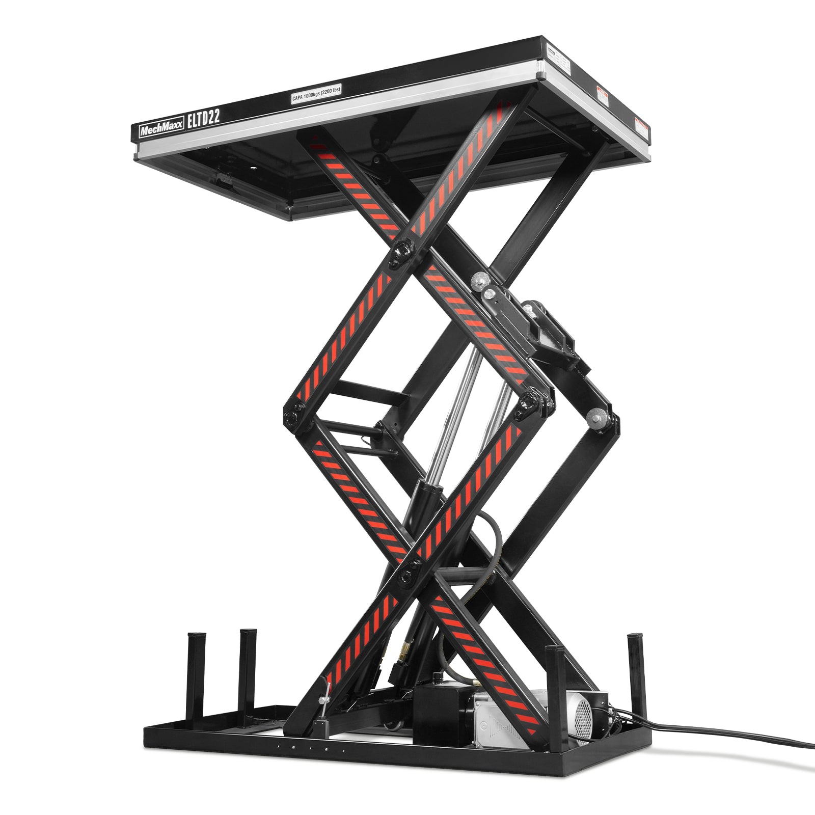 2200 lbs Capacity Electric Hydraulic Lift Table 51.2”x32.3” Platform, ELTD22