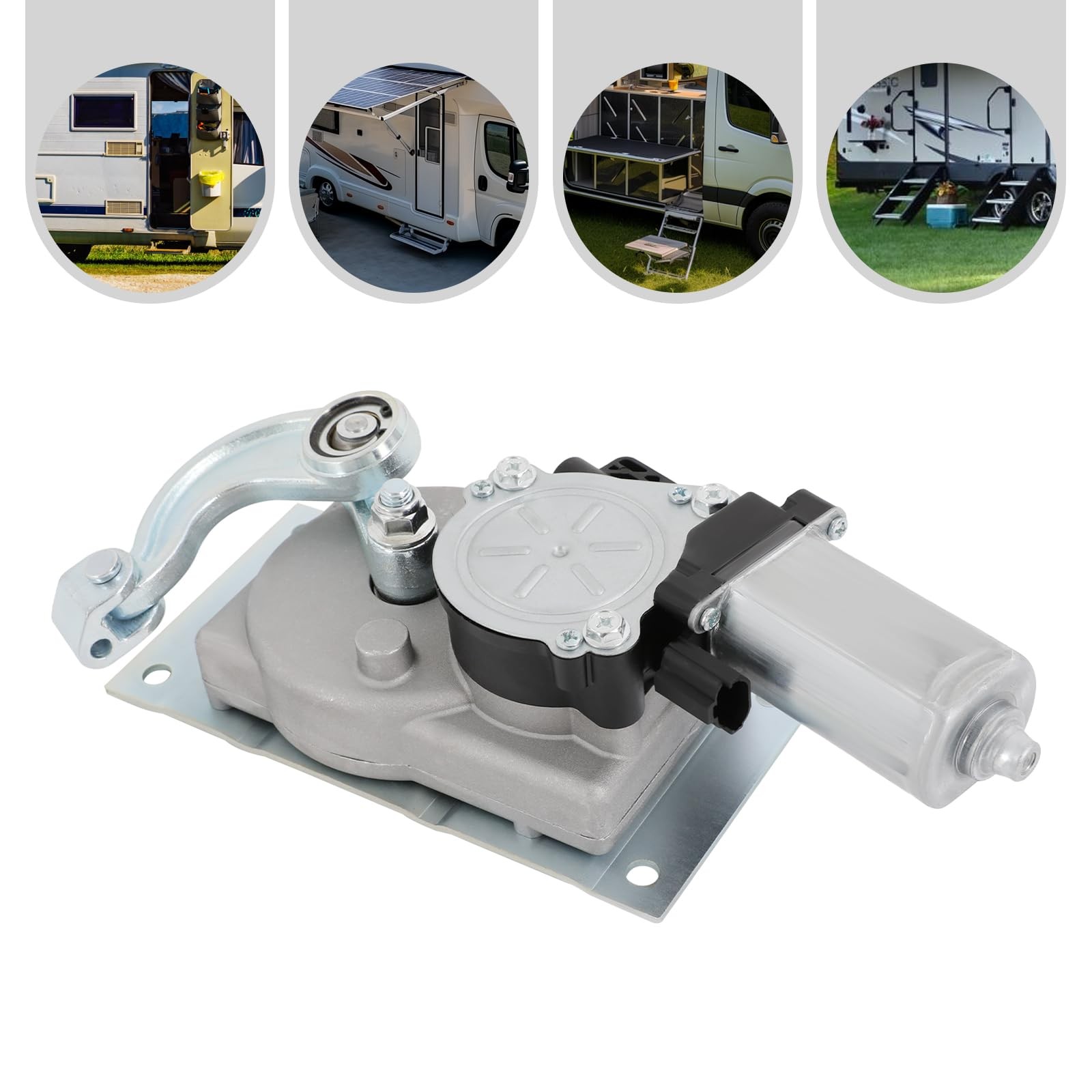 RV Step Motor Conversion Kit Gearbox Connecting Rod Electric Entry Steps
