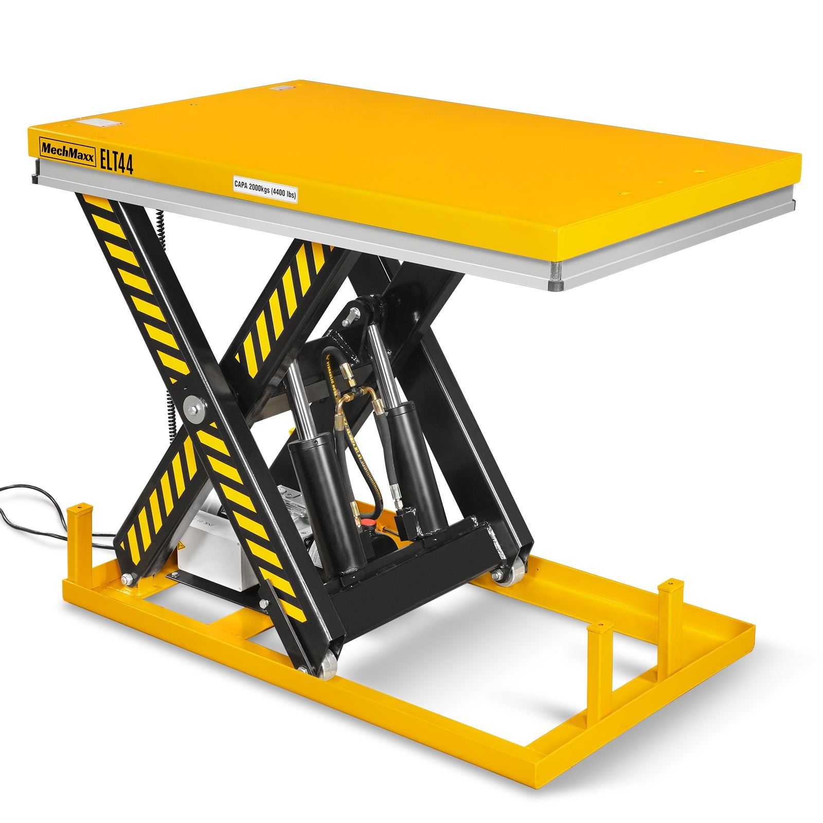 MechMaxx 4400lbs Capacity Hydraulic Lift Table 51.2”x33.5” Platform,ELT44