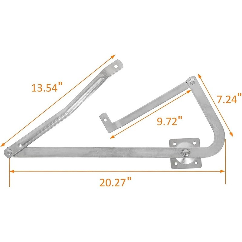 Attic Ladder Hinge Arms Replacement Werner Models Mk5 WU2210 W2208 W2210 New