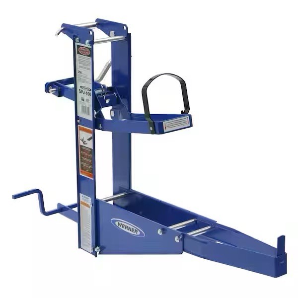 WERNER SPJ-100 Scaffold Steel Pump Jack 6.12 in Overall Ht, 19.2 in Overall Wd
