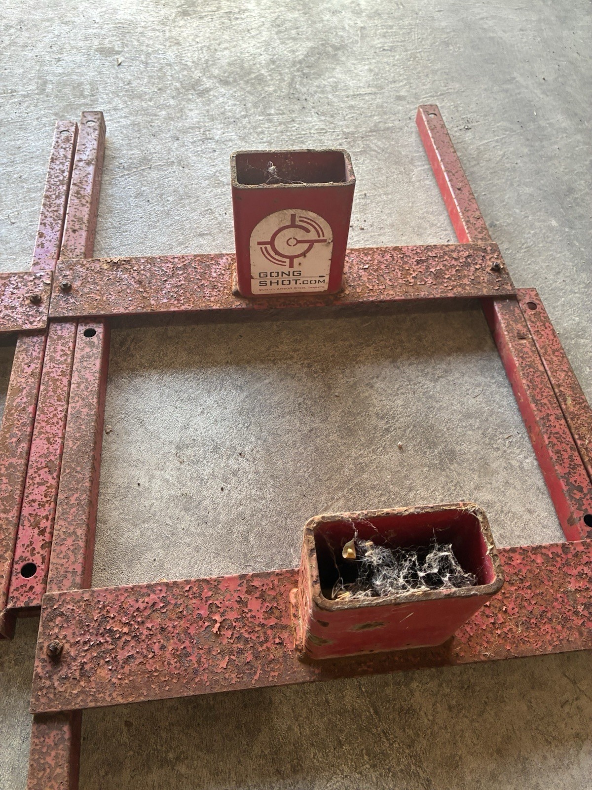 GongShot.com Modular Scaffolding Components Red Bracket Frames w/ Receivers Lot