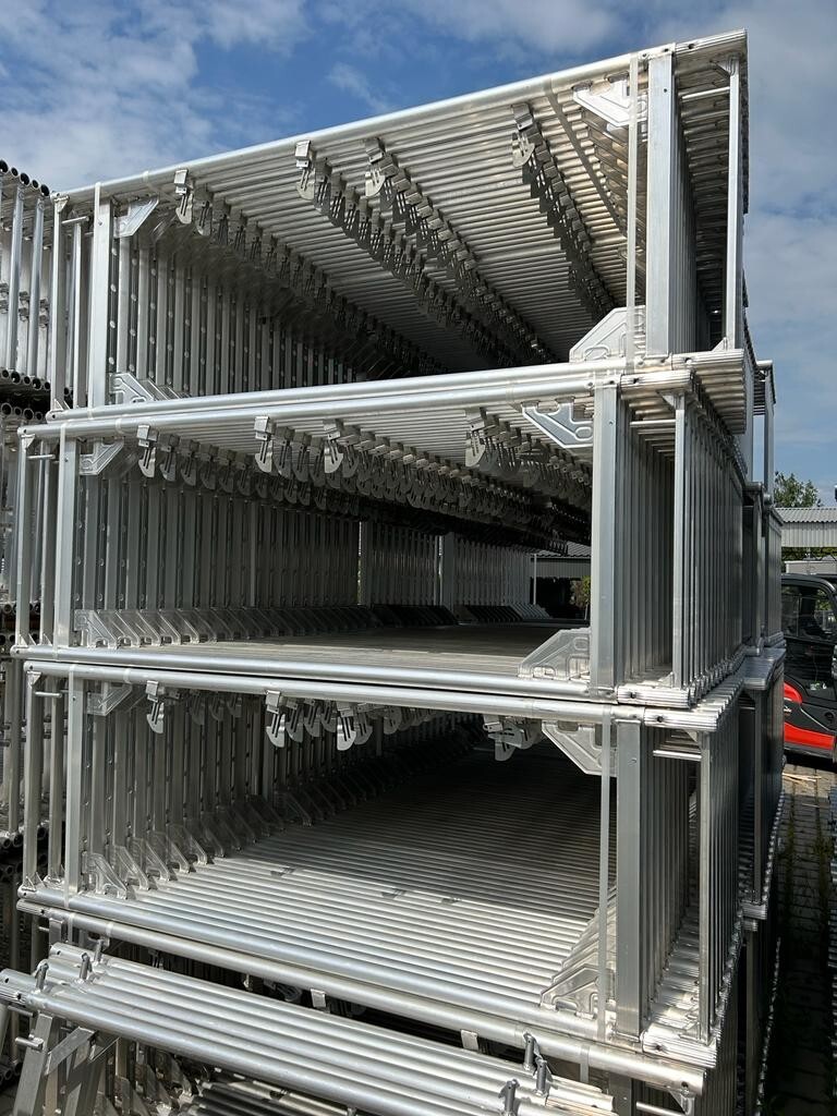 10x9m scaffolding gable scaffold Alu-scaff 73 aluminum scaffolding delivery 0€