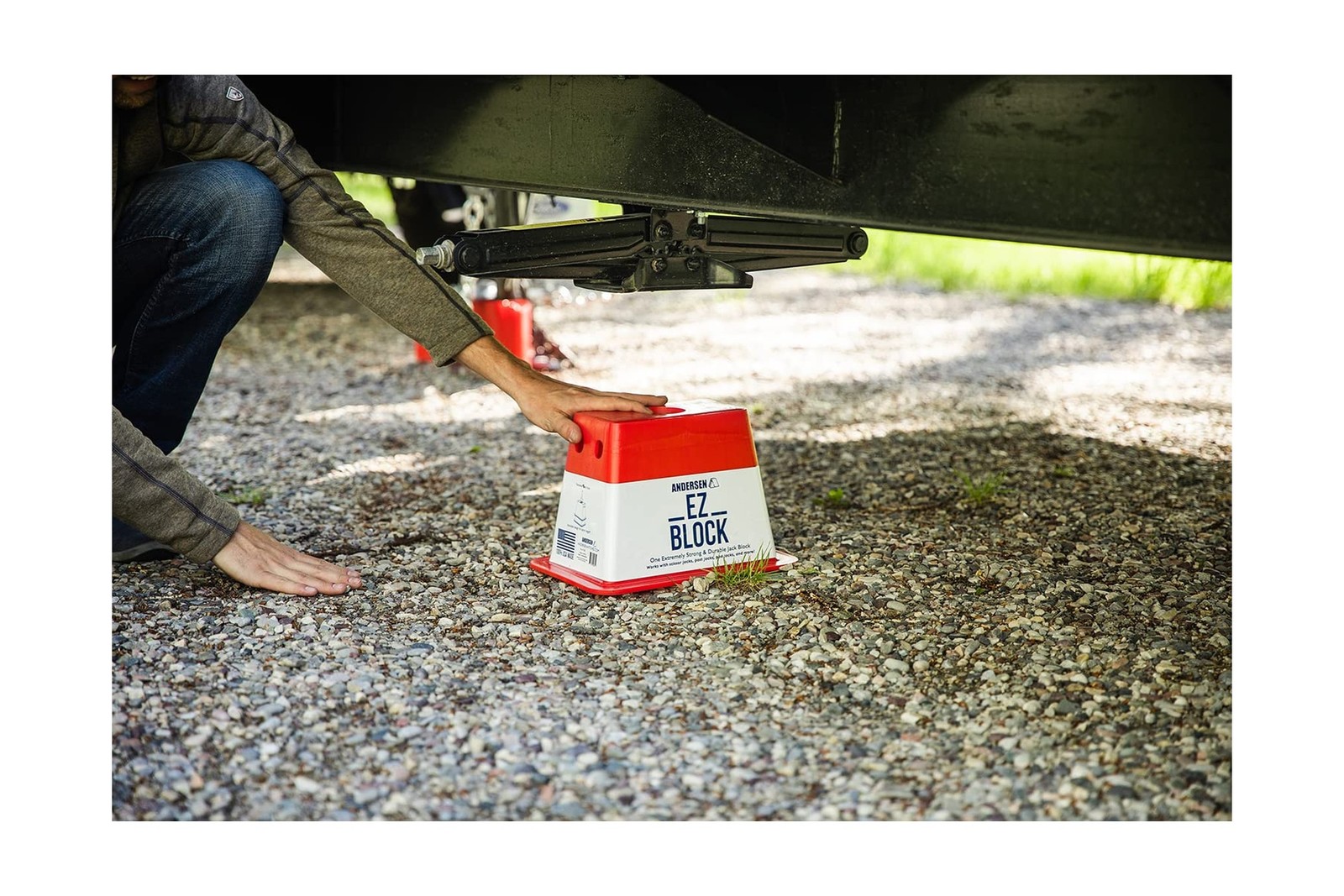 ANDERSEN HITCHES | RV Accessories | 4-Pack EZ Jack Blocks Leveling System | R…