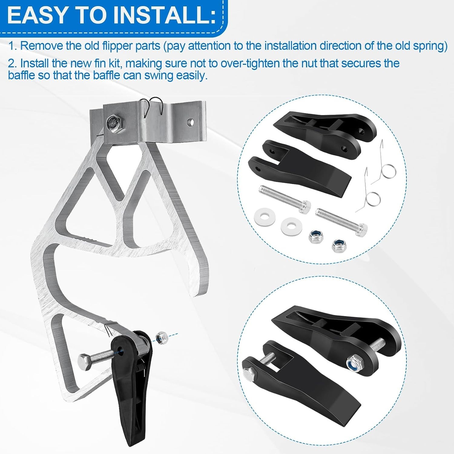 29-1 Lock Flipper Kit for Werner, Louisville, Keller Ladde | Aluminum Extension