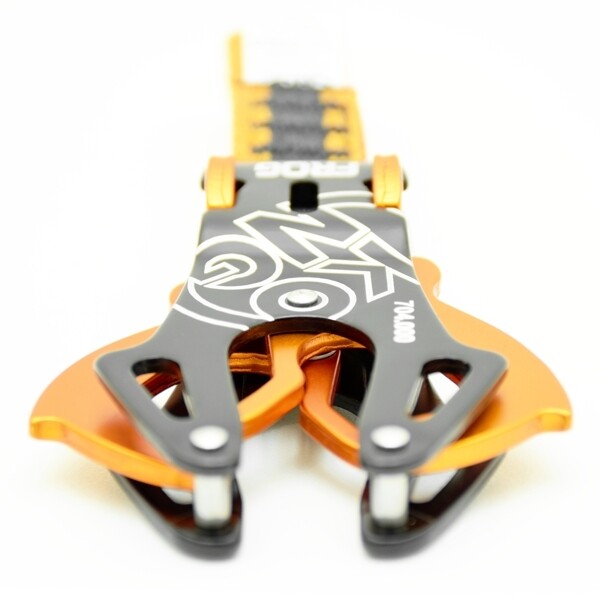 Kong Frog With Sling Black/Orange – Aluminium Carabiner Connector Fixed Pin