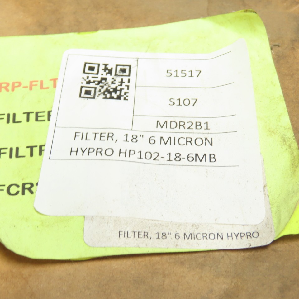 Hy-Pro HP102-18-6MB 18″ 6 Micron Hydraulic Filter Element