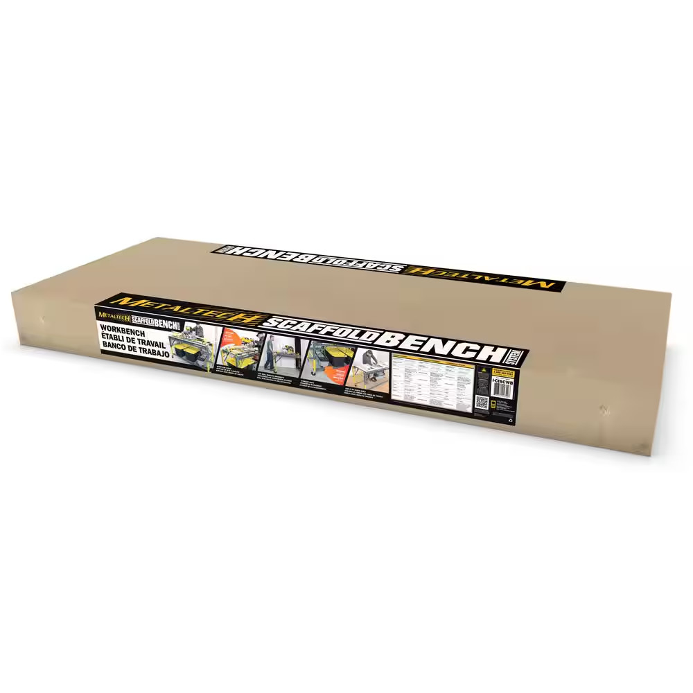 3.3 Ft. X 6.23 Ft. X 2.48 Ft. 1 Story Steel Baker Rolling Workbench Scaffold, 11