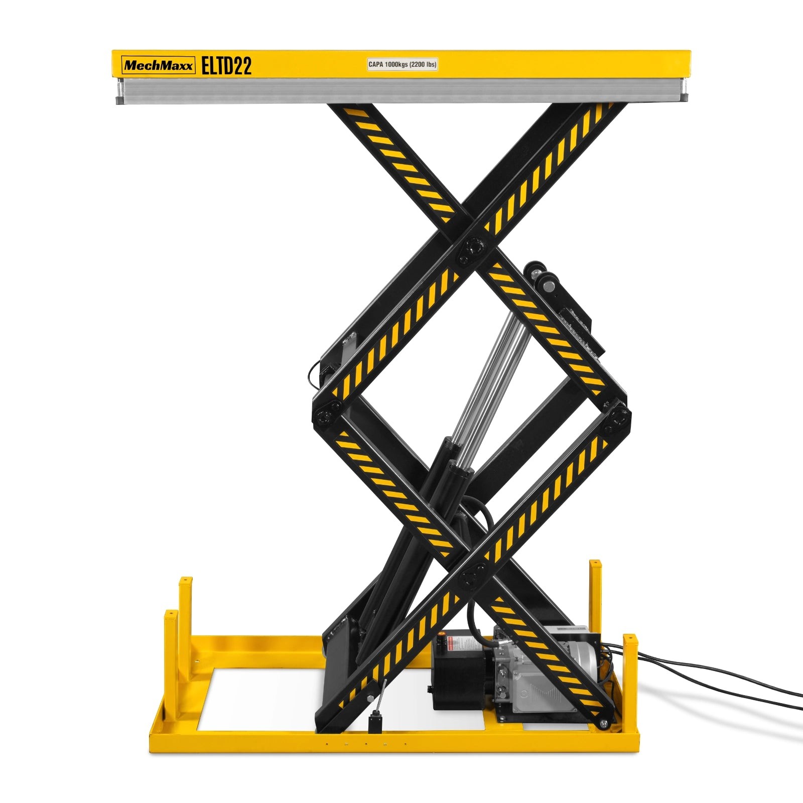 2200 lbs Capacity Electric Hydraulic Lift Table 51.2”x32.3” Platform, ELTD22