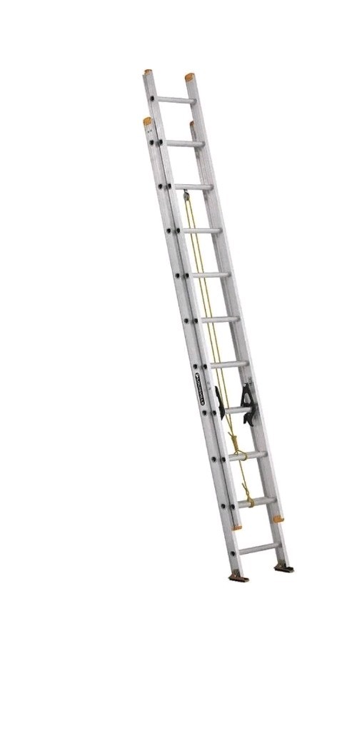 LOUISVILLE AE3220 Extension Ladder,Aluminum,20 ft.,I 36Y346