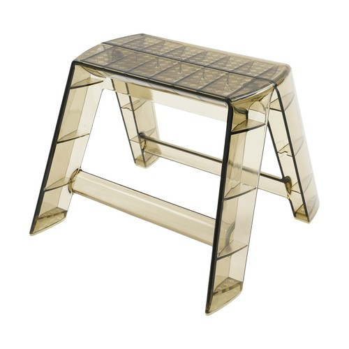 Protable Step Ladder, Step Stool for Adults, Clear Stool for Indoor Outdoor