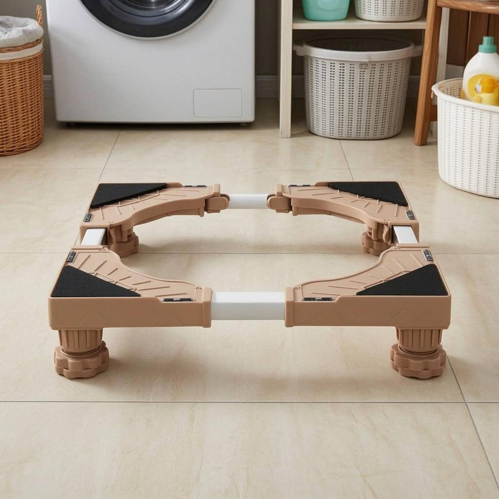 Washing Machine Stand Sturdy Duty Washing Machine Base Space Saving