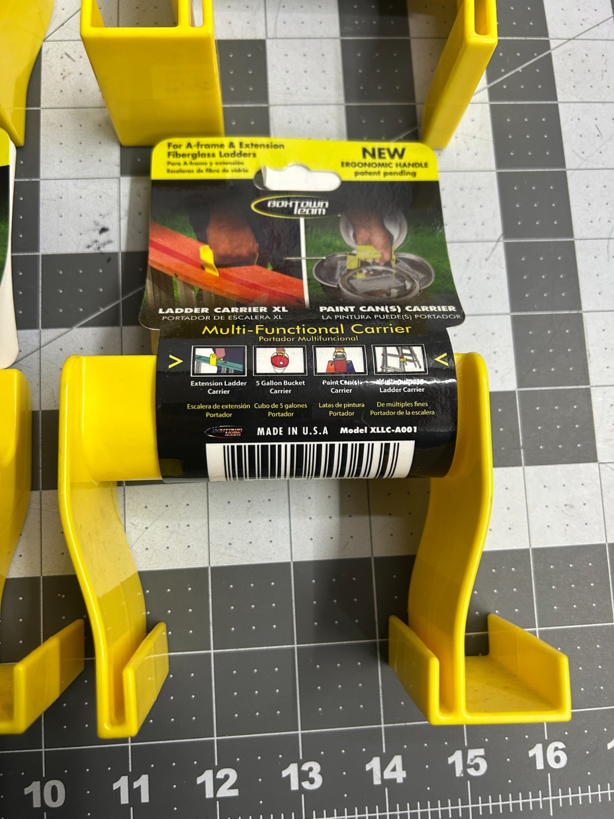 4-pack LOT Boxtown Team XLLC-A001 Plastic Multi-Functional Ladder Paint Carrier