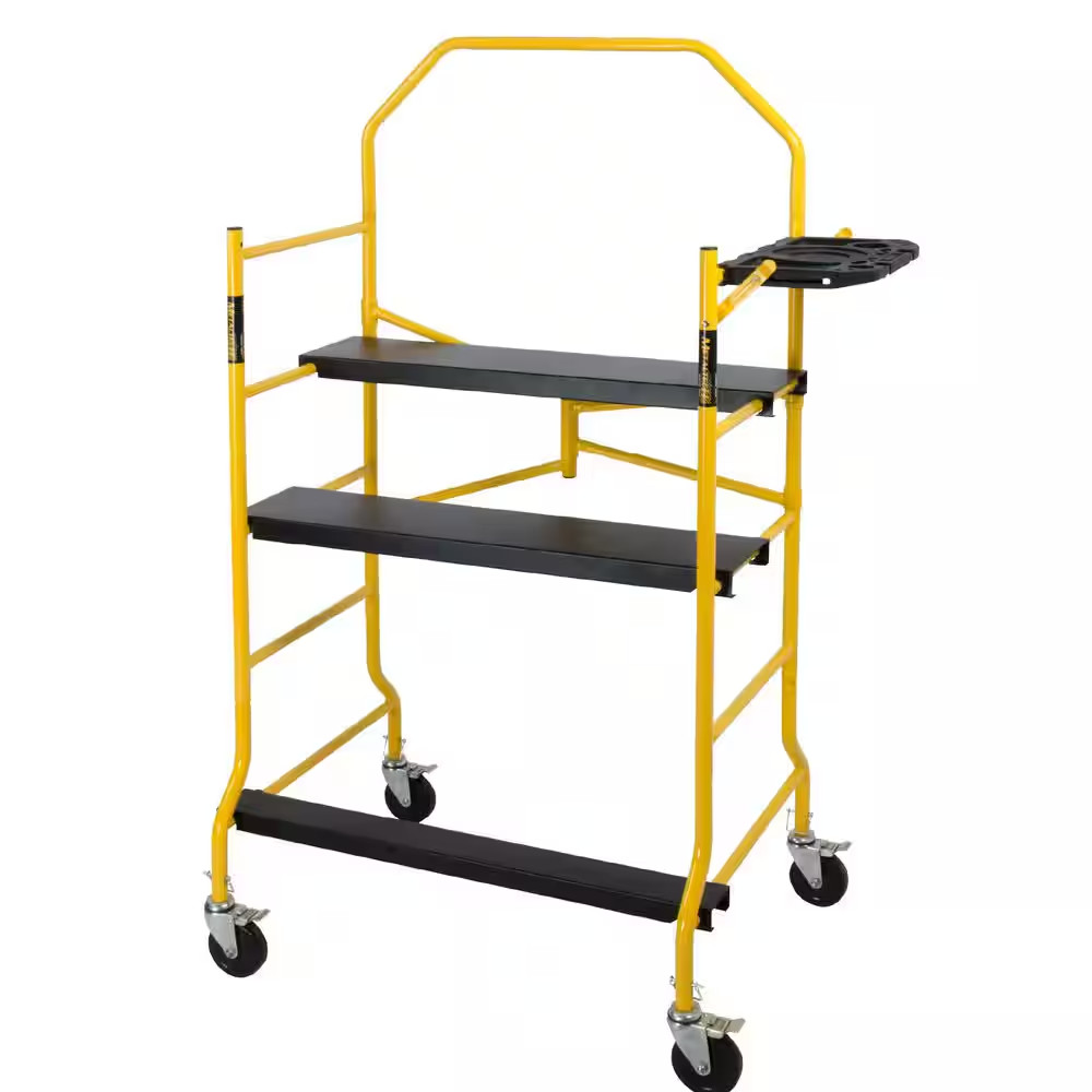 Jobsite Series 3.3 Ft. L X 6.3 Ft. H X 2.6 Ft. D Scaffold Work Platform with …