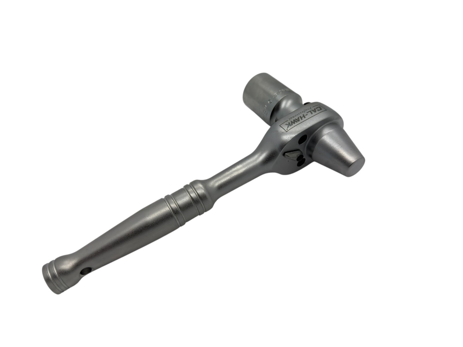 Pro 1/2″ Scaffold Ratchet 7/8″ DR. 6-Point Socket Ratchet Wrench Hammer Tip Tool