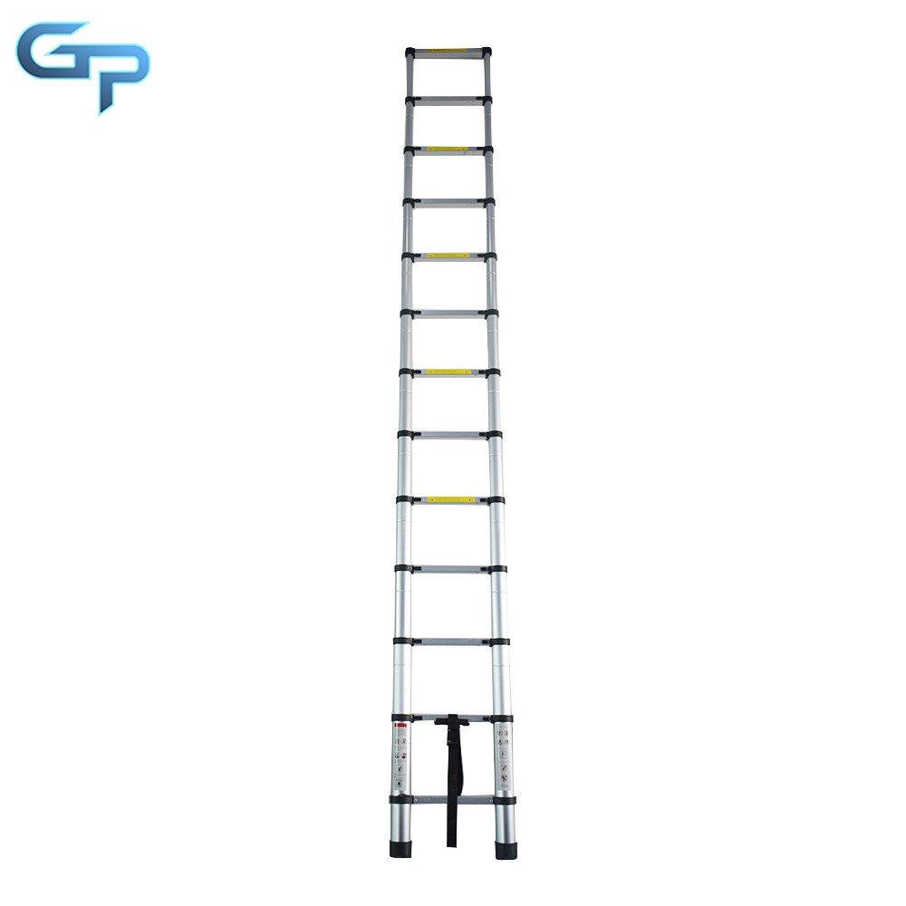 12.5 Feet 330Lbs Heavy Duty Aluminum Step Ladder Multi Purpose Extension Ladder