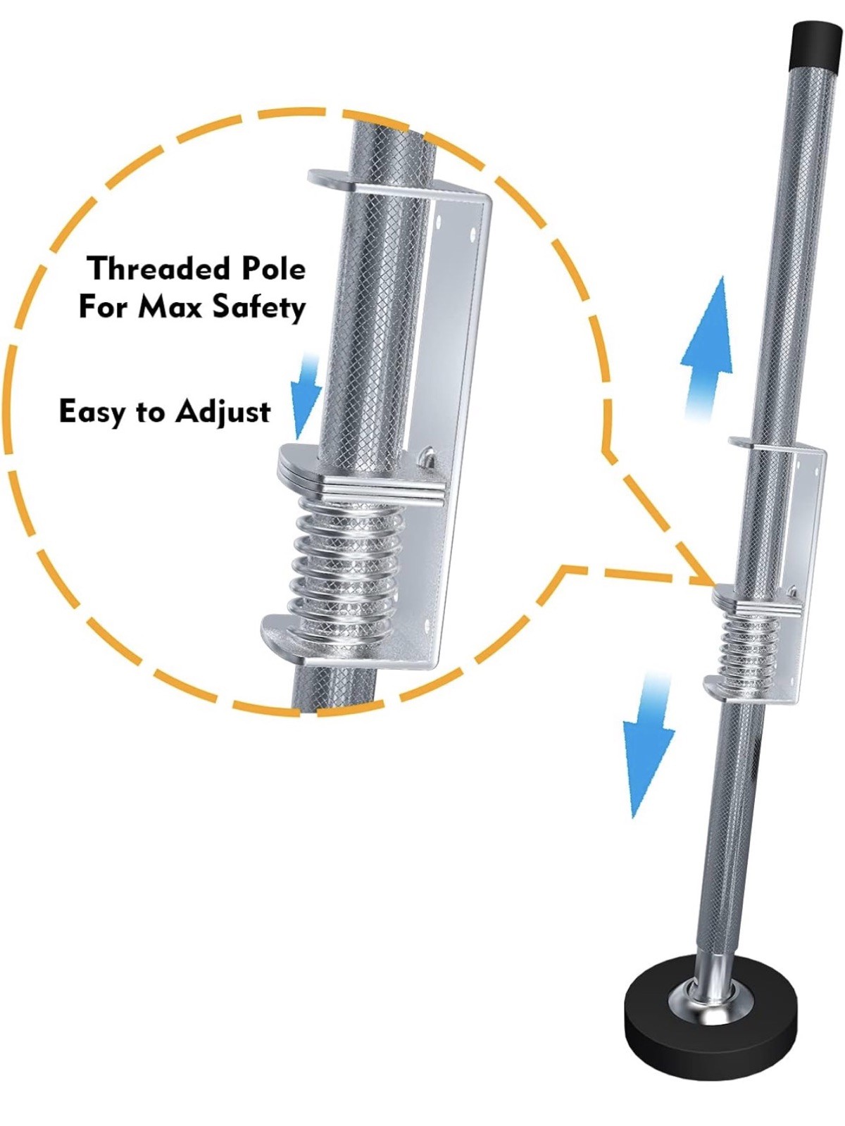 KARRYTON Ladder Levelers Type II, I, IA Extension, Up to 50cm