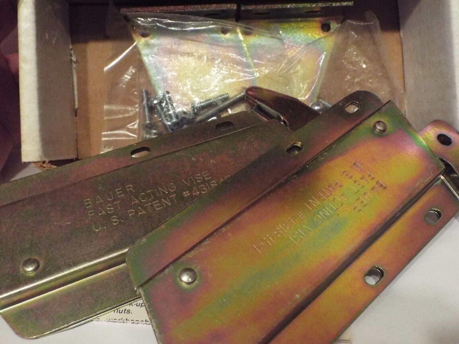 NOS BAUER LADDER Ladder Tool Vise No. 080-43000-0 No Vintage Longer Sold