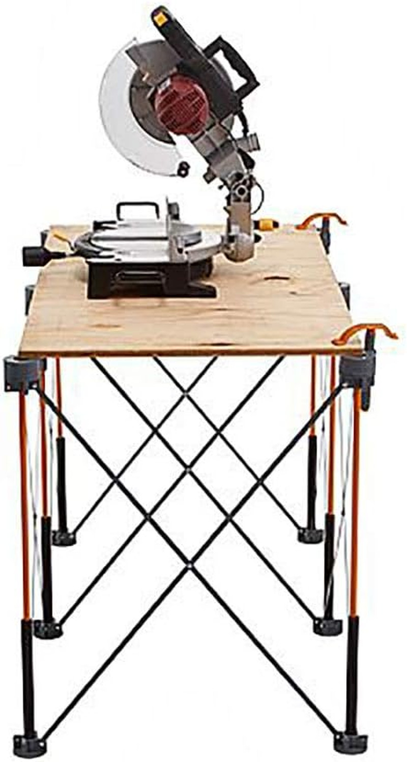 Centipede 2 Ft. L X 4 Ft. W X 2.5 Ft. H Folding Work Table Steel 1500 Lb. Capaci