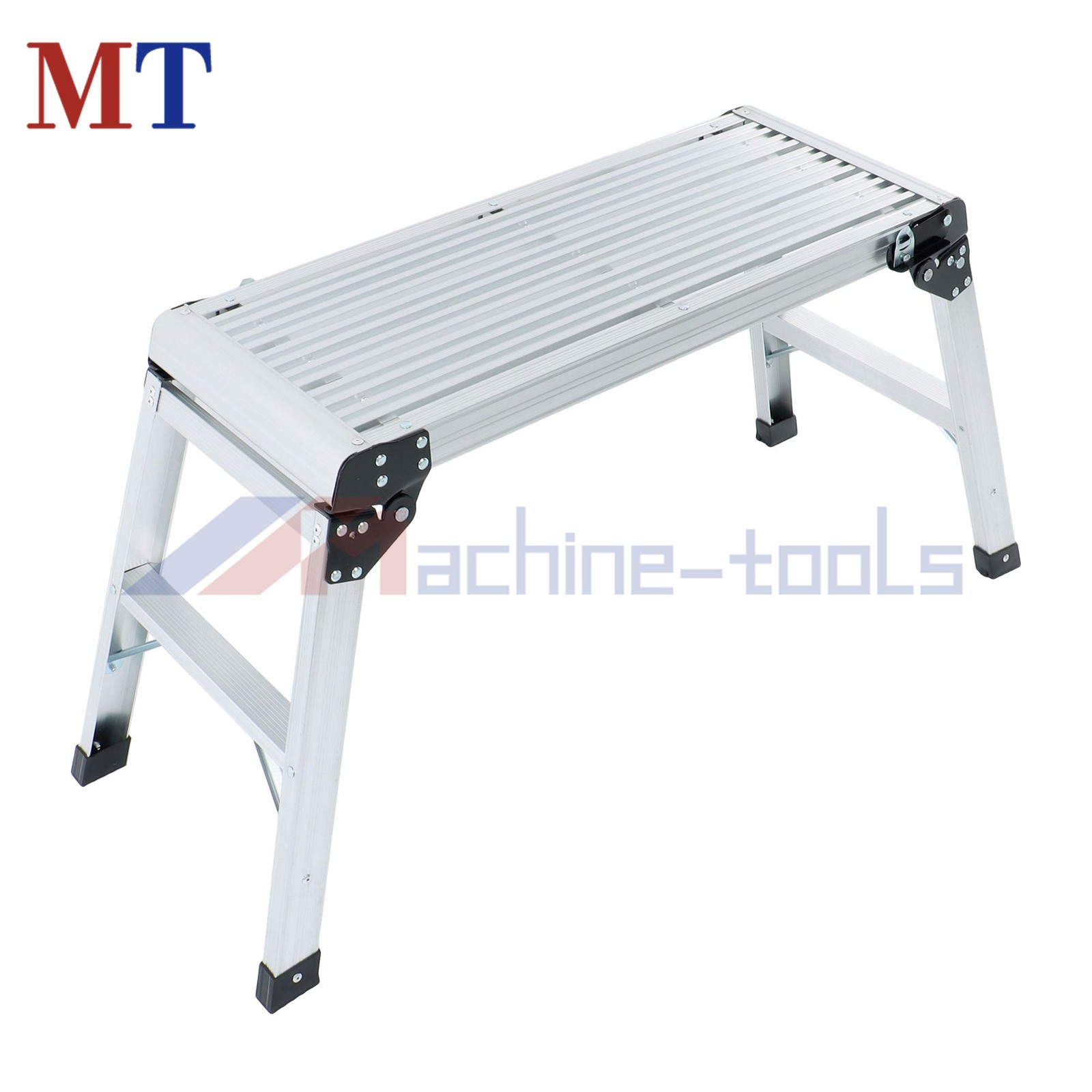 High Quality Aluminum Step Stool Folding Work Platform 330lb Drywall Ladder