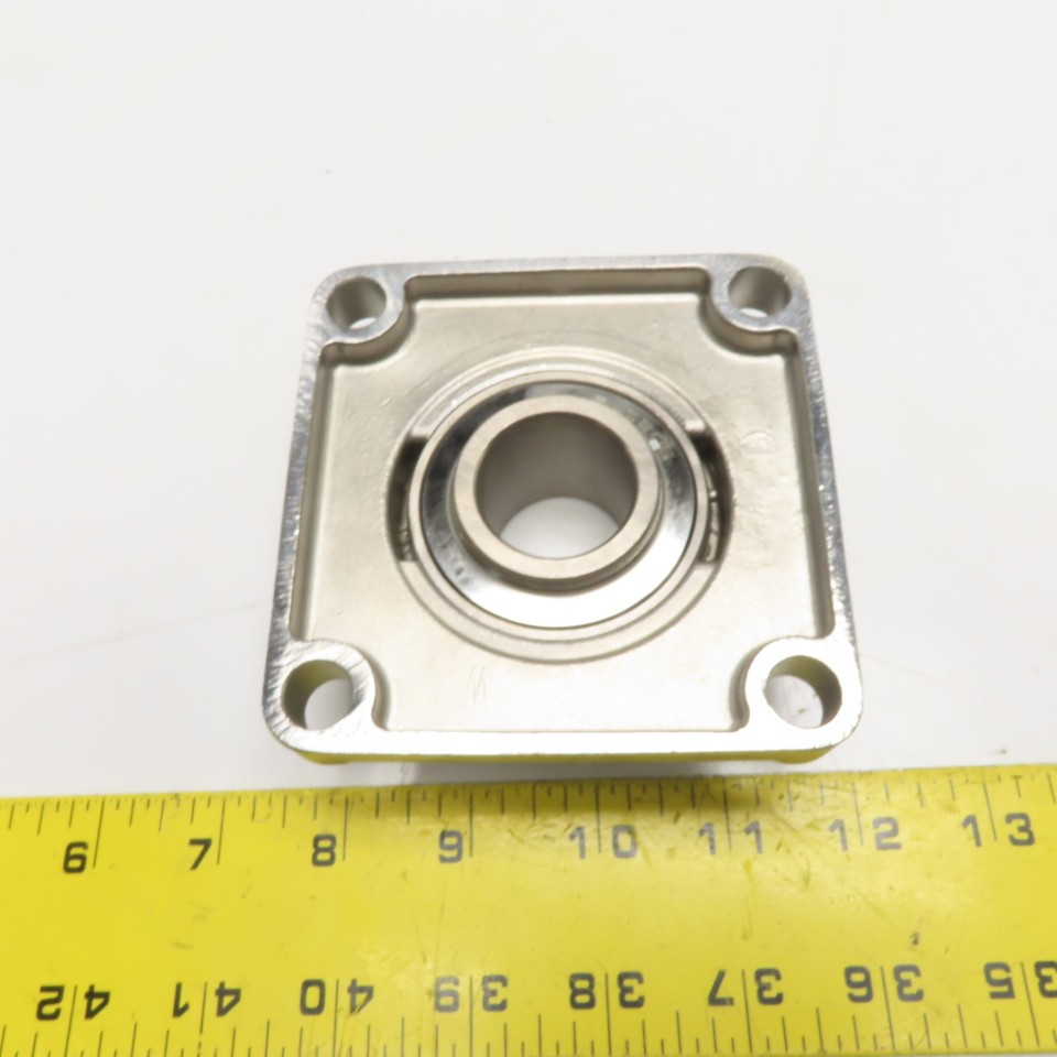SUC206 SF206 4-Bolt Flange Bearing Unit 30mm Bore Stainless Steel