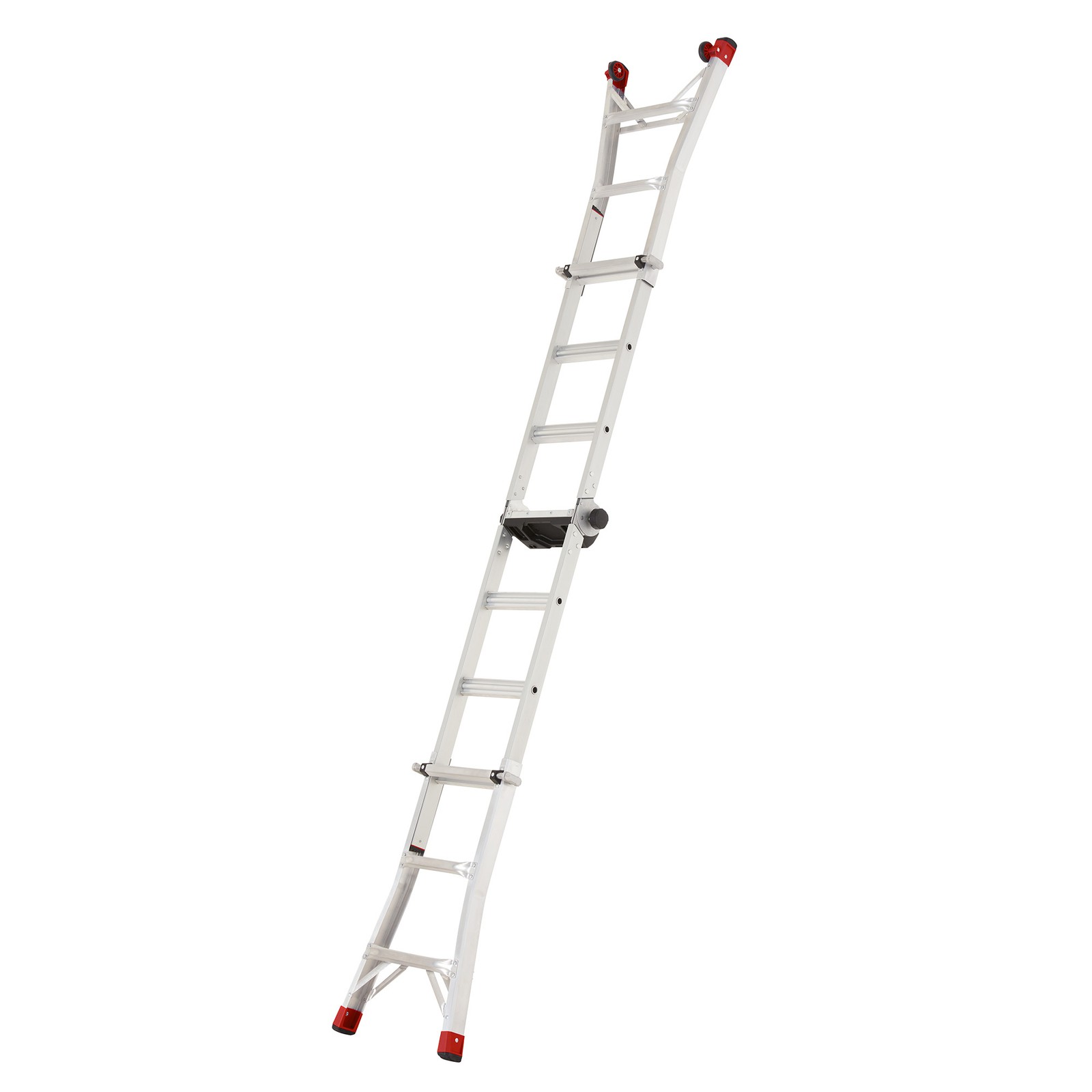 Lift Ladders 15 Foot Reach Multi Position Aluminum Step Ladder, 300 lb Capacity