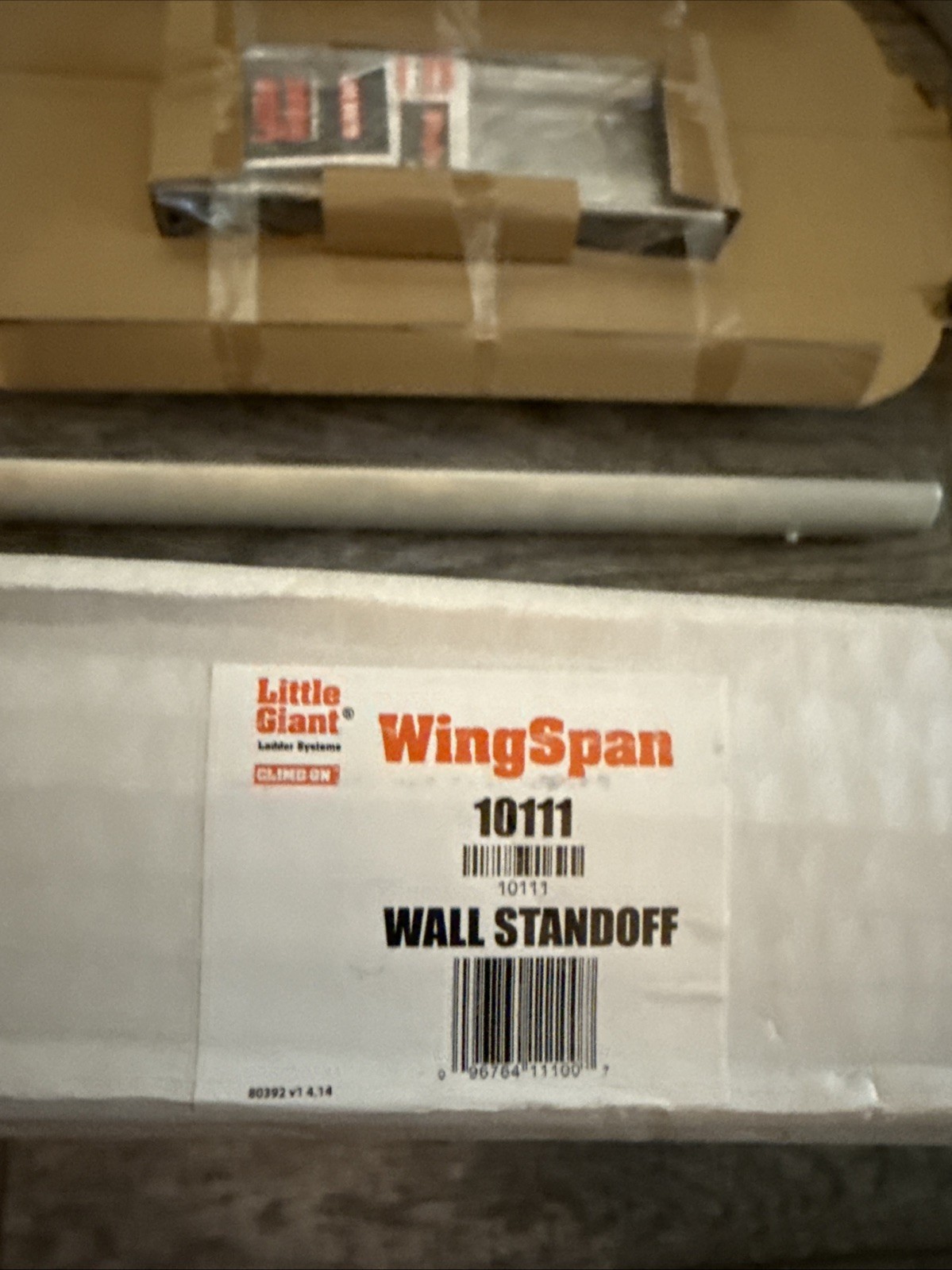 New Little Giant WingSpan Ladder Wall Stand Off #10111-B Accessory Aluminum