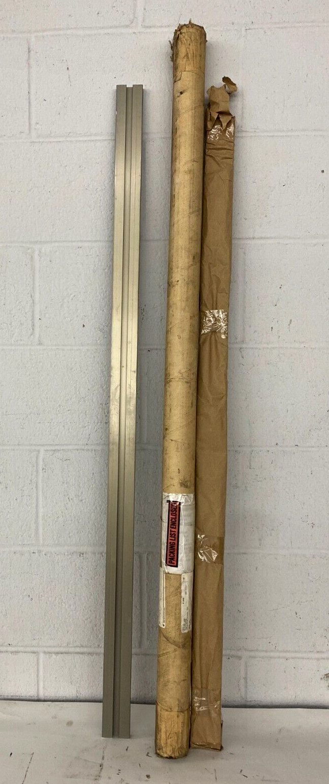 ANODIZED 2″ X 48″ FENCE EXTRUSION WITH T-TRACK; BF200