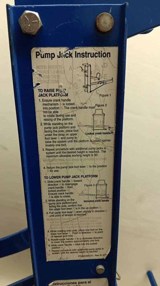 WERNER SPJ-100 PUMP JACK MULIT PURPOSE