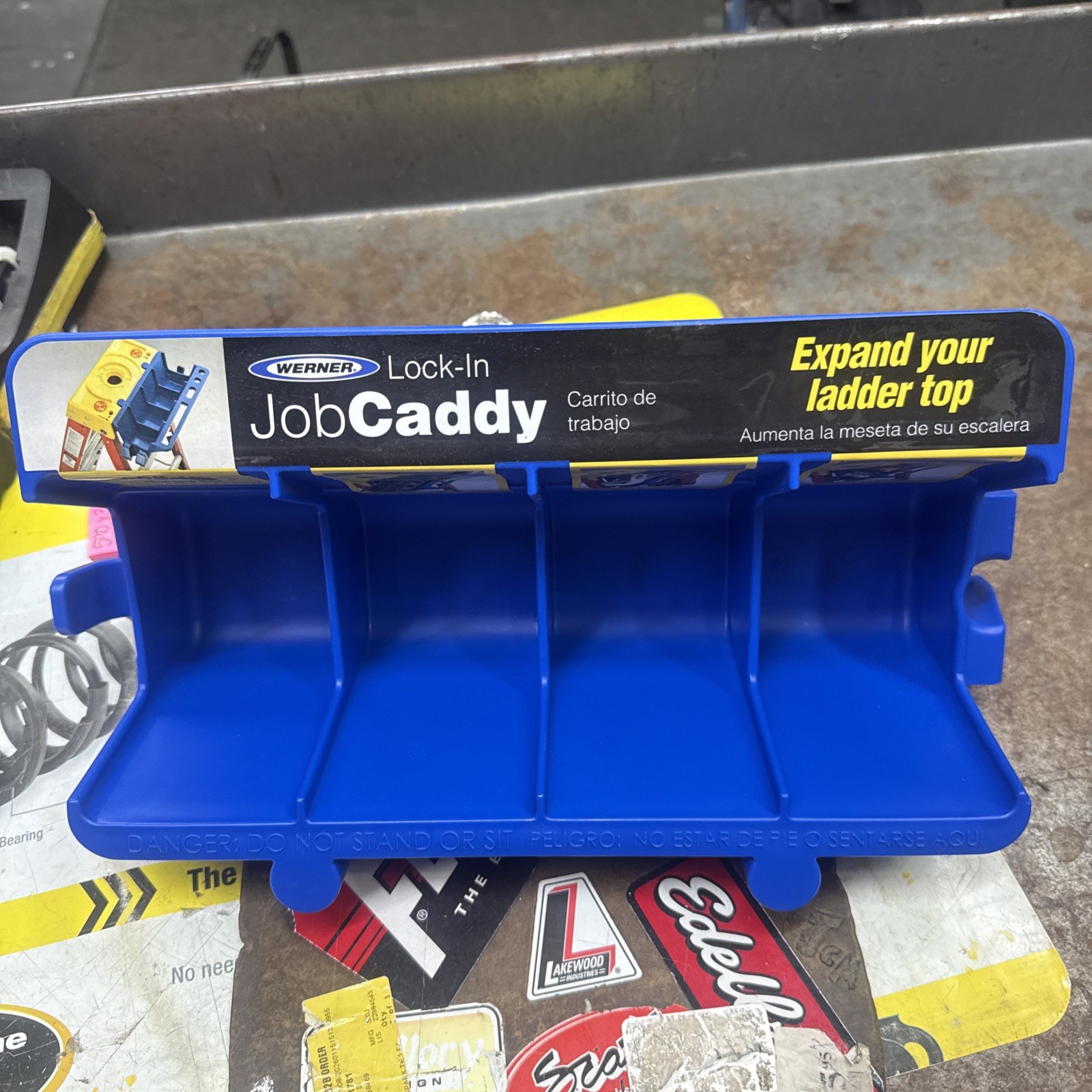 Werner AC54-JC Lock-In Ladder Job Caddy Organizer Accessory