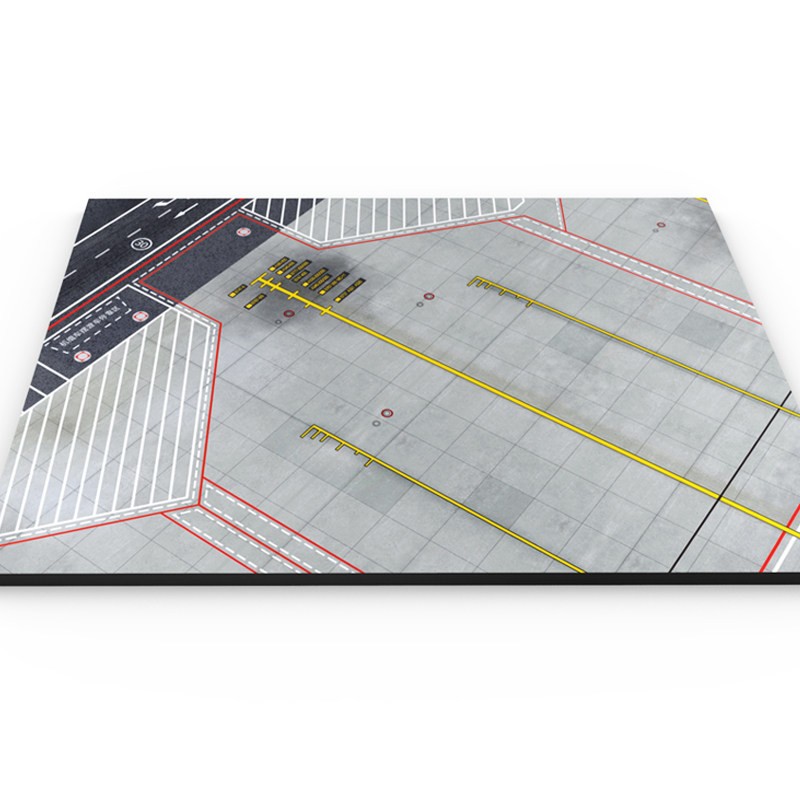 1: 400 International Airport Finished Wooden Platform Parking Apron Multiple
