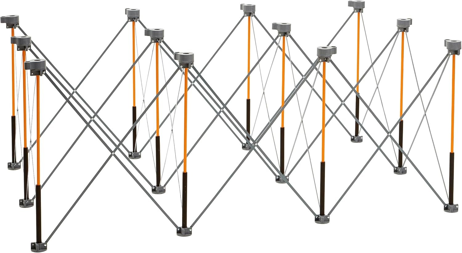 Centipede 2 ft. L x 4 ft. W x 2.5 ft. H Folding Work Table Steel 1500 lb.