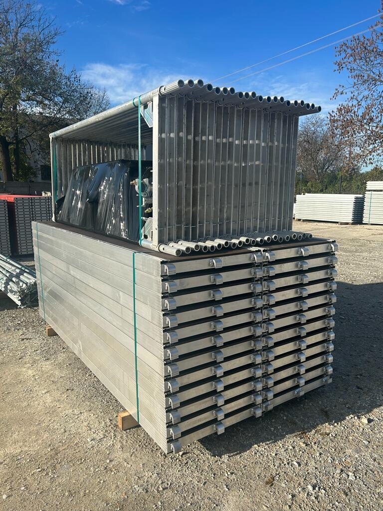 10x9m scaffolding gable scaffold Alu-scaff 73 aluminum scaffolding delivery 0€