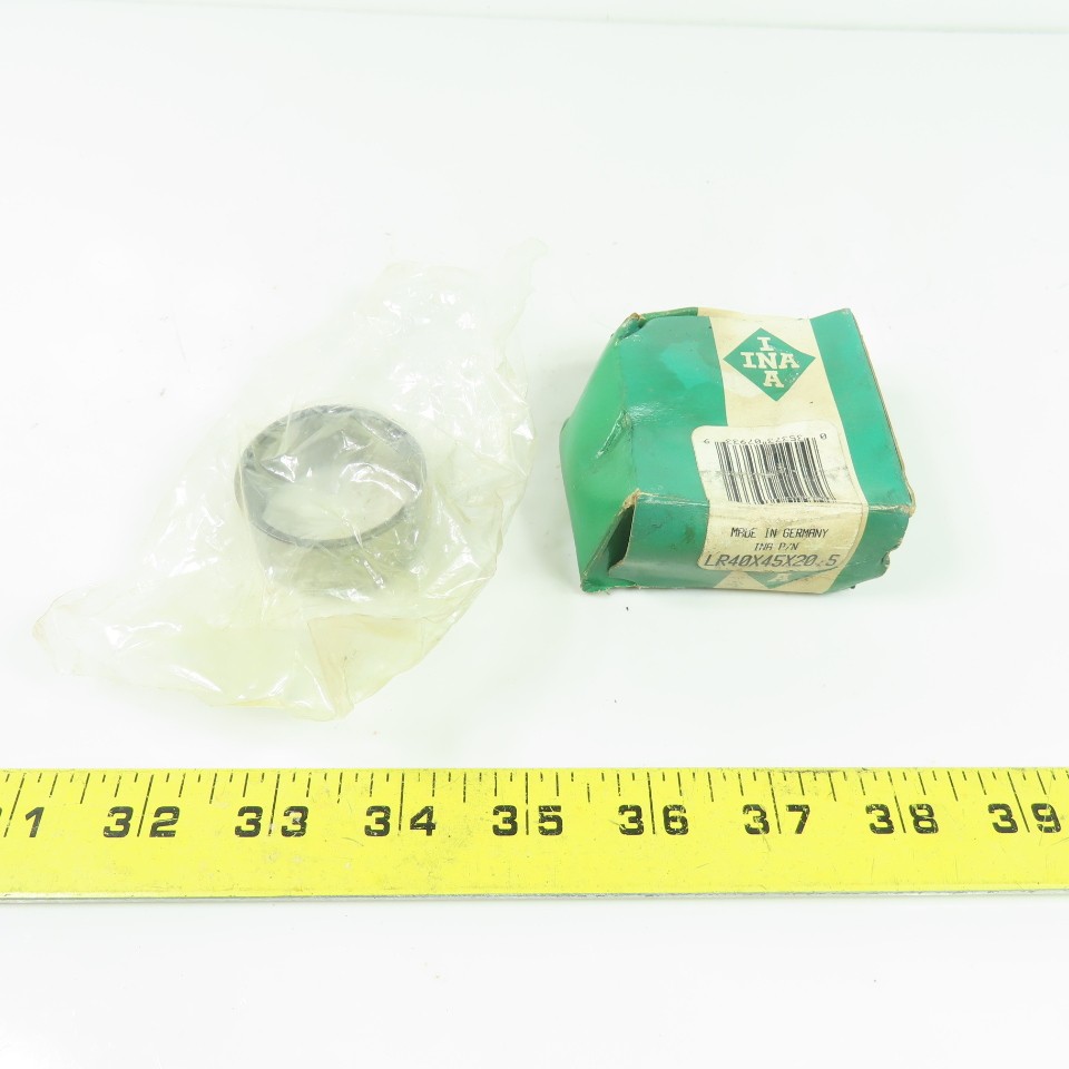 INA LR40X45X20.5 Needle Roller Bearing Inner Ring 45mm OD 40mm Bore NEW