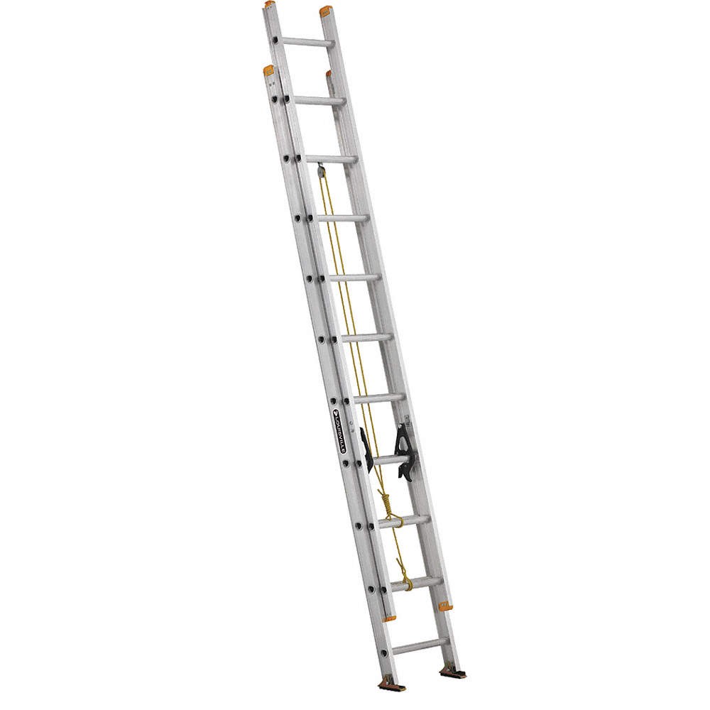 LOUISVILLE AE3220 Extension Ladder,Aluminum,20 ft.,I 36Y346