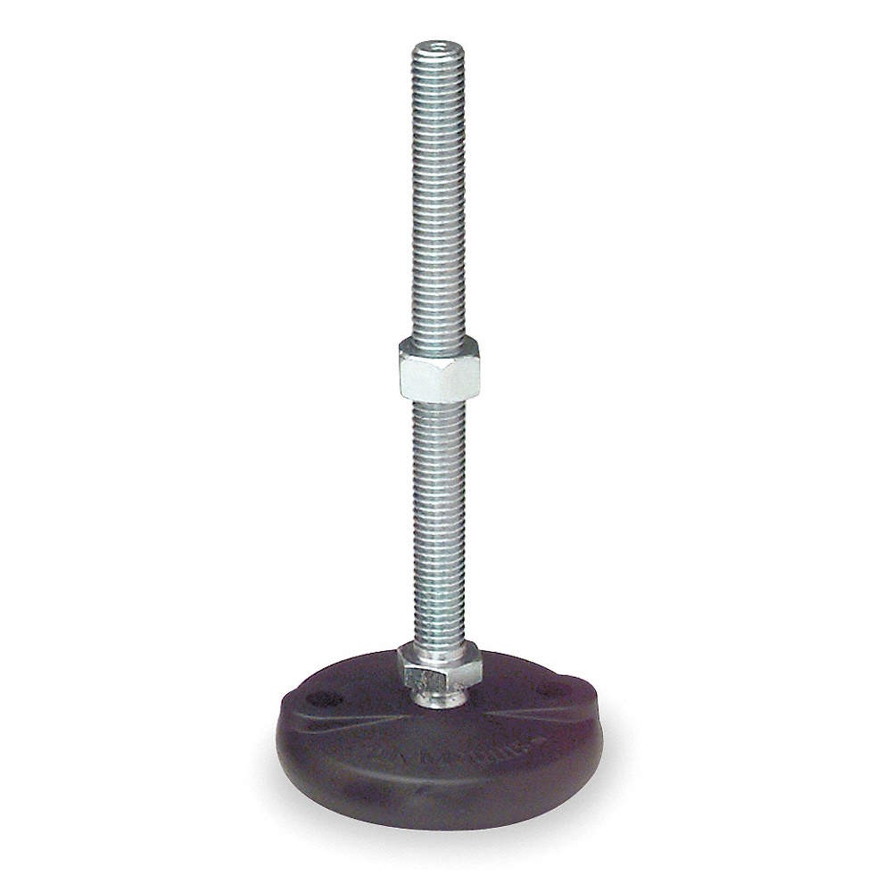 S & W BMNYLA34-EL Male-End Leveling Mount,130 mm H 4TUP2