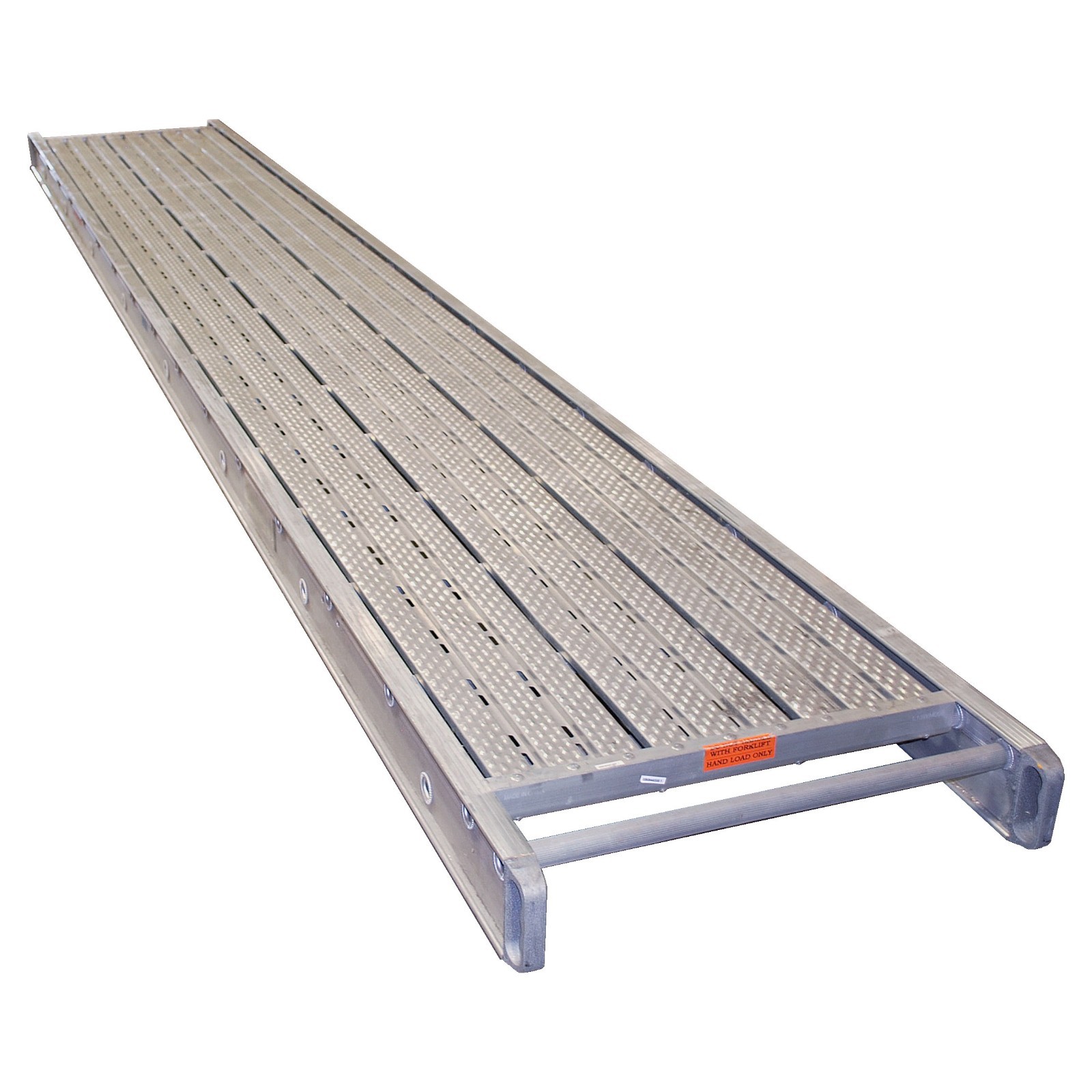 12″ x 16′ Stage • Aluminum Plank • 2 Man 500 lbs. Cap. • Aluminum Scaffold Plank