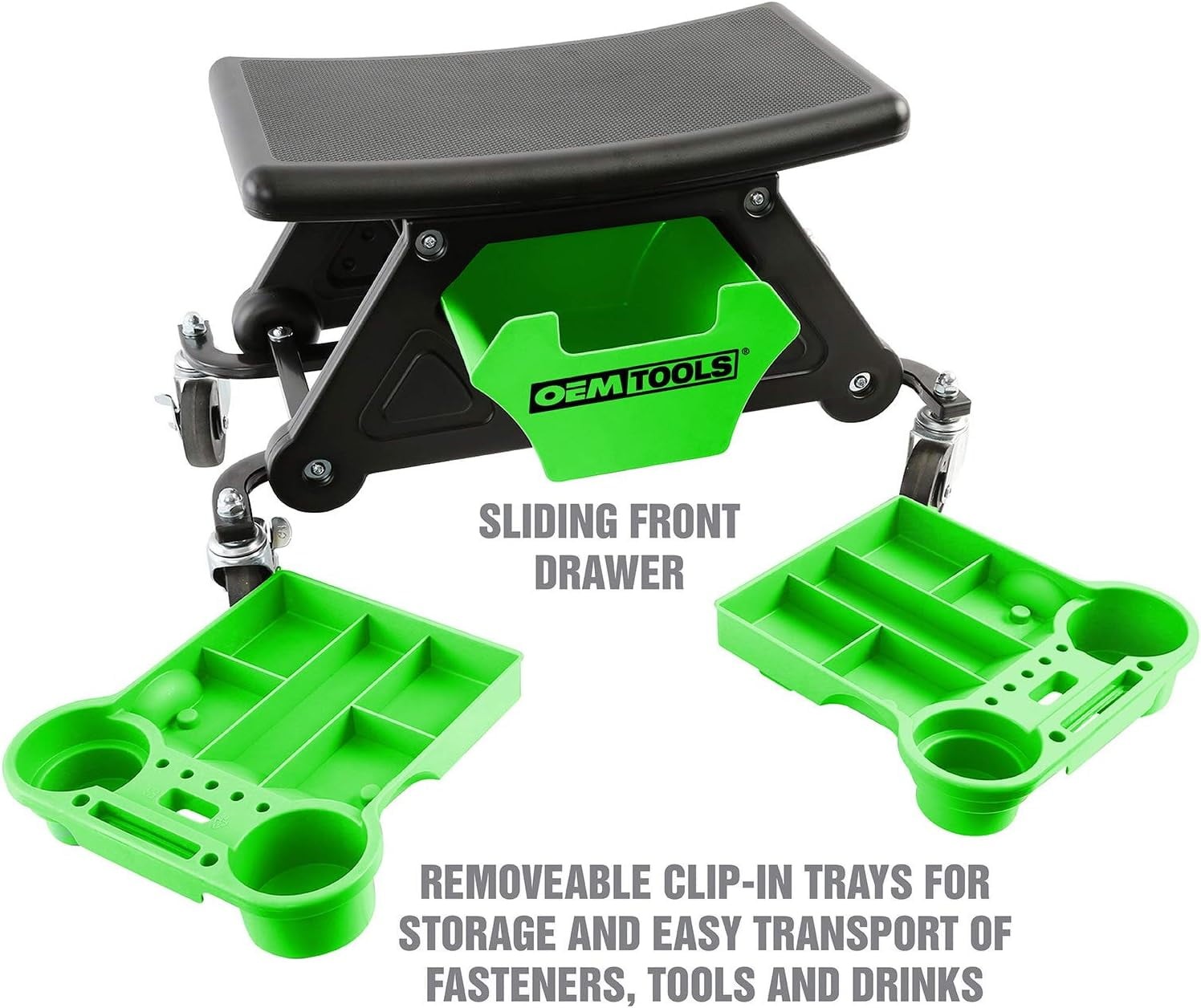 24986 Heavy-Duty Rolling Workbench & Creeper Seat