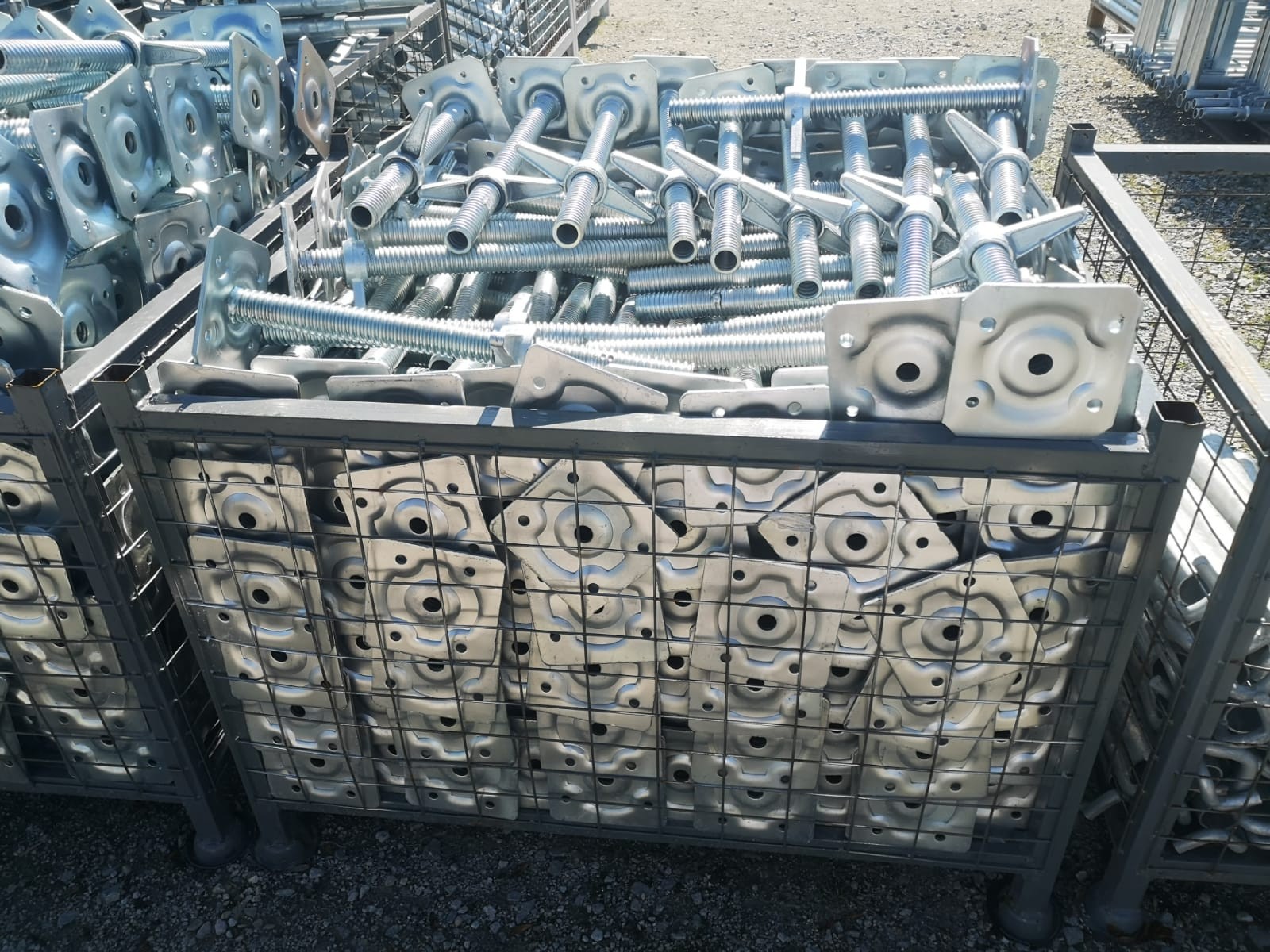 4×7.5m Scaffolding Alu-scaff 74 Aluminium scaffolding construction scaffolding