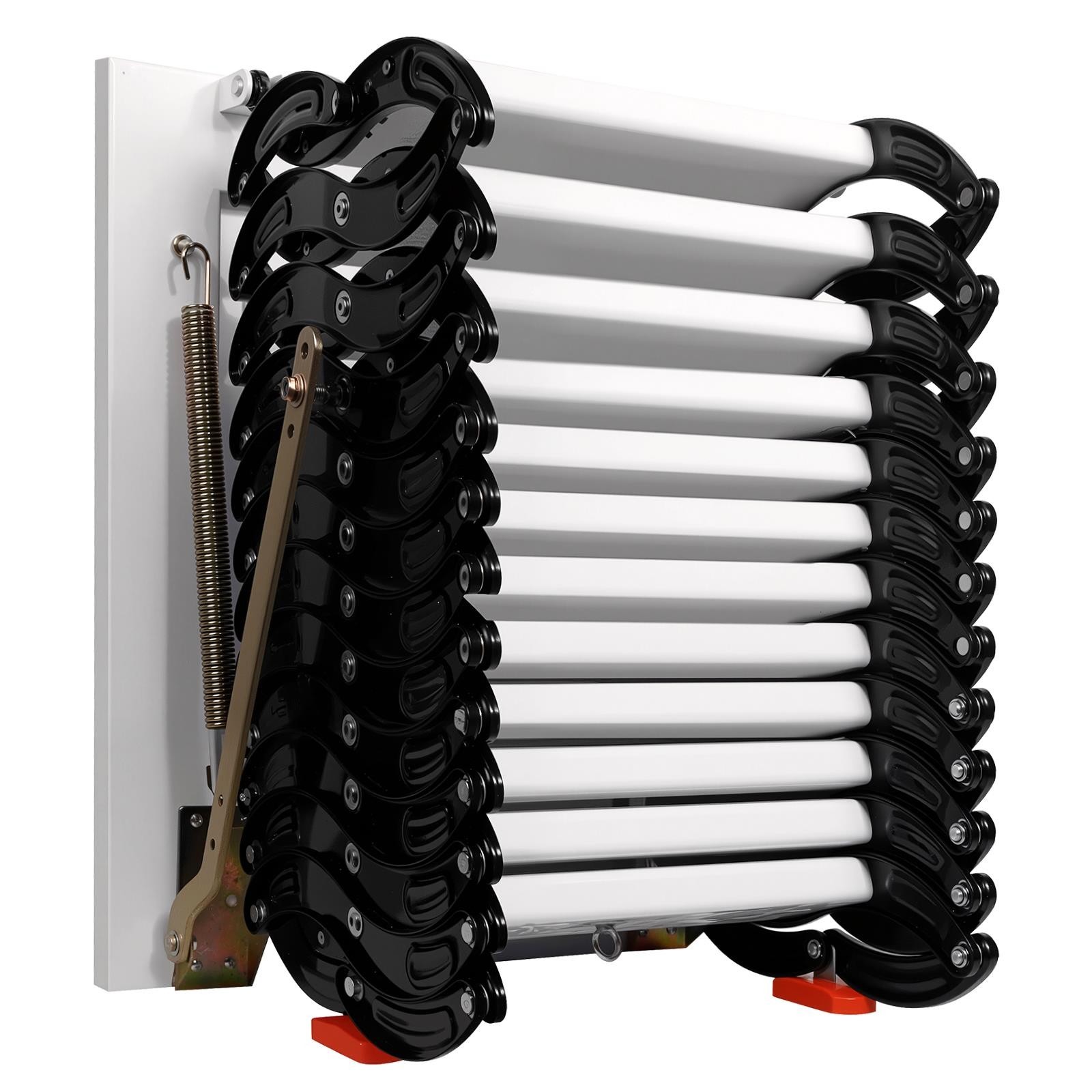 1102LBS Wall Mounted Attic Ladder Wall Mounted Expansion Folding 3M Practical