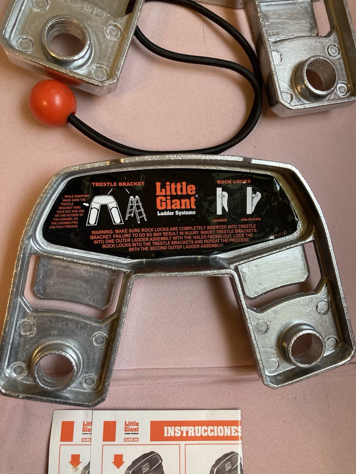 Little Giant Aluminum Ladder Trestle Brackets, Aluminum Ladder Accessory 56212