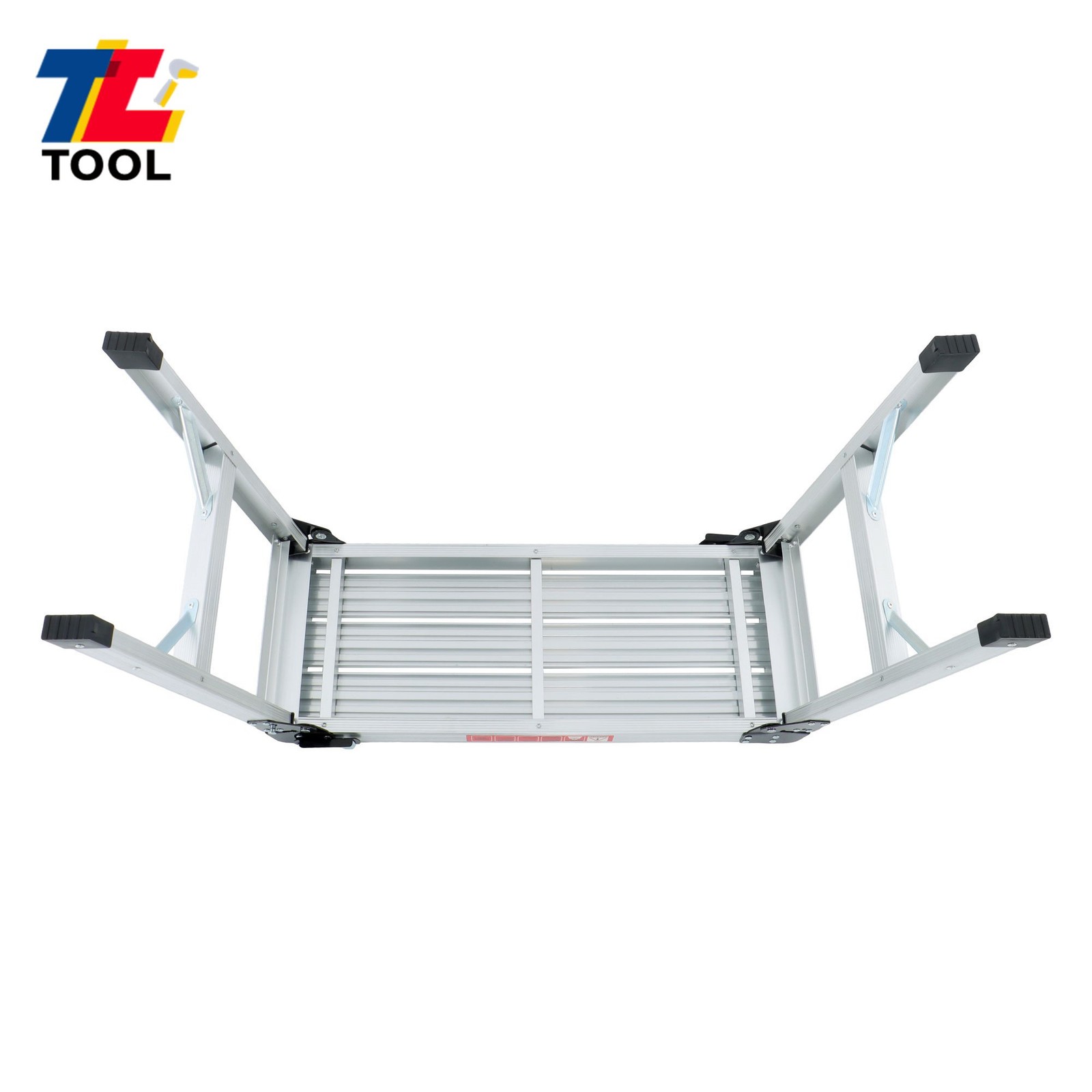 High Quality Work Platform 30″ Heavy Duty Foldable Aluminum Step Ladder 330 Lbs