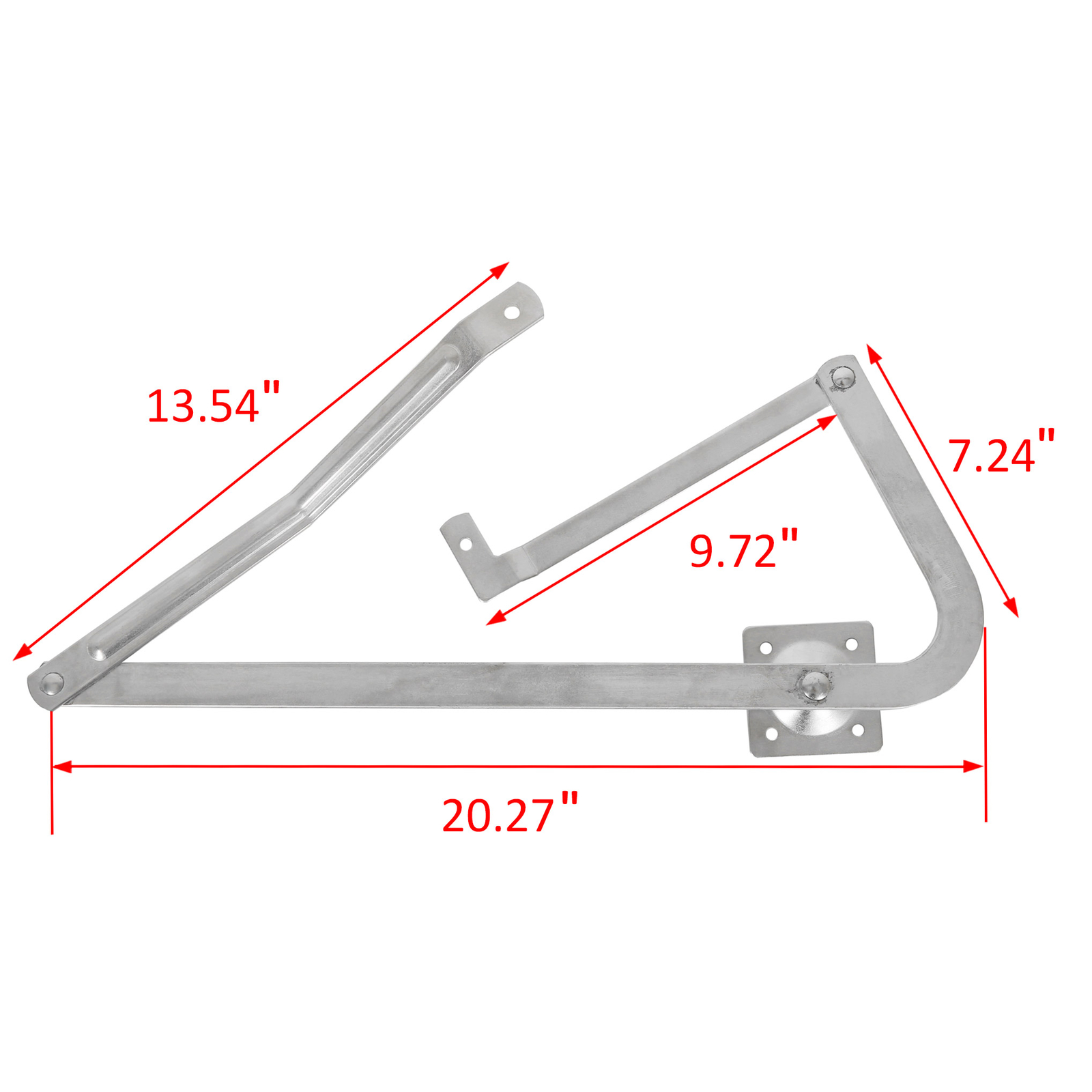Attic Ladder Spreader Hinge Arms For 2010-UP Werner Mk 5, WU2210, W2208, W2210