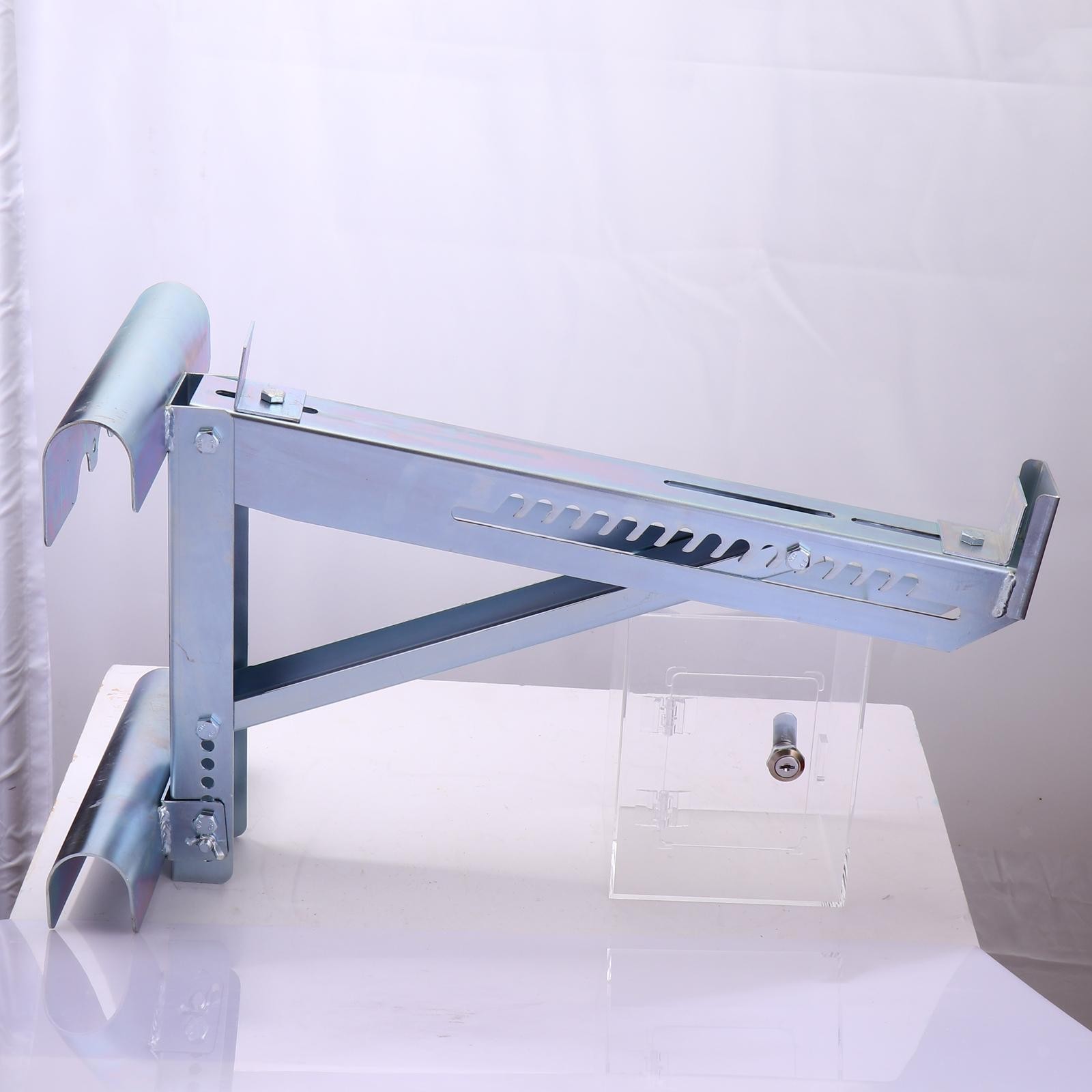 1 Pair Two Rung Short Body Ladder Jack Scaffolding Tool Simple Installation for