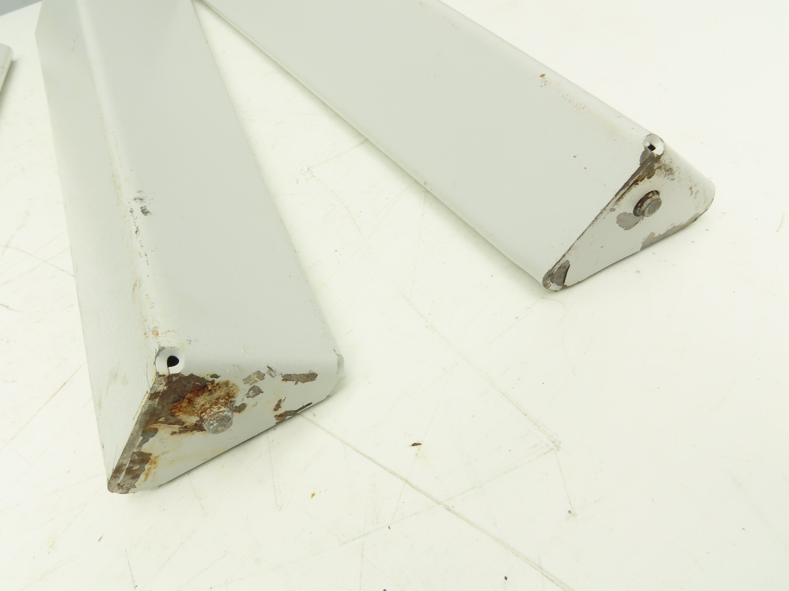 Omga Machine Base Table Legs 26-1/2″ Long White Radial Arm Saw Set of 4