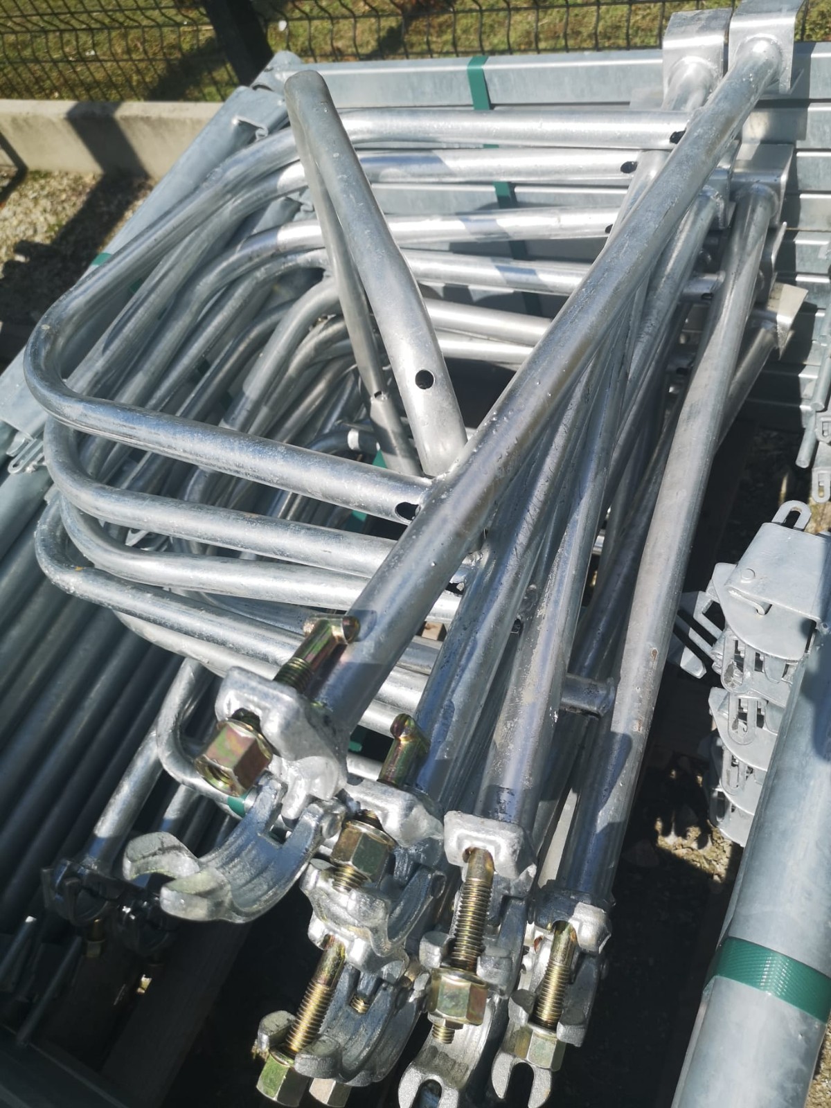 Scaffolding set for facade 10 x 15.35 158 m2 SCAFF 73 free shipping nationwide!