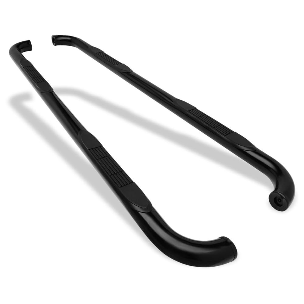 3″ Black Side Step Bars for Chevy Silverado 2500HD/3500HD GMC Sierra